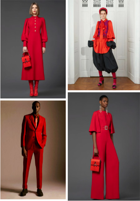 2021秋冬女裝十大流行色 晴空藍、嫩粉紅等色彩都很美(圖39)